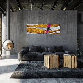 Obraz abstrakcji (170x50 cm)