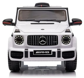 Baby Mix Samochód elektryczny dla dzieci Mercedes-Benz G63 AMG, biały