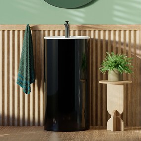 Usługa malowania umywalek wolnostojących z konglomeratu GO COLOR