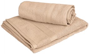 Ręcznik CLARYSSE ELEGANCE 70x140 cm piaskowy, 100% bawełna
