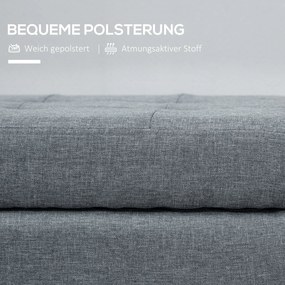 HOMCOM Sofa z guzikami