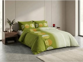 PrzytulneMieszkanie.pl PrzytulneMieszkanie.pl Bawełniana pościel SEGINO zielona Rozmiar pościeli: 70 x 90 cm | 140 x 200 cm