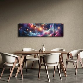 Obraz - Ciemny kosmos (170x50 cm)