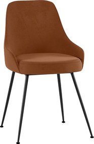 Krzesło z mikrofibry - Nandy 1 szt.