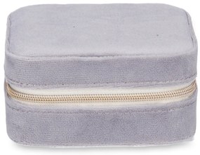 Szkatułka na biżuterię VELVET, 10 x 10 x 5 cm