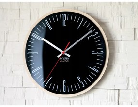 Zegar na ścianę nowoczesny efektowny okrągły cichy do kuchni salonu pokoju