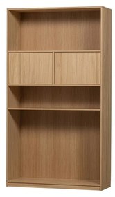 Regał modułowy w dekorze dębu 110x199 cm Modulair – vtwonen
