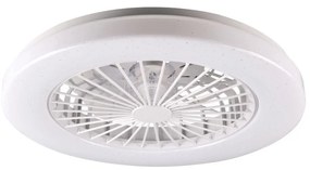 LED Ściemniany plafon z wentylatorem LIBYA LED/48W/230V 3000-6500K+pilot