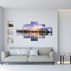 Obraz jeziora (125x70 cm)