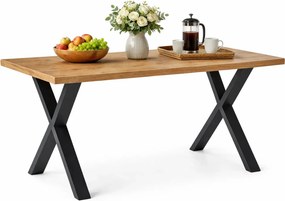 Duży drewniany loftowy stół rozkładany L7-L76