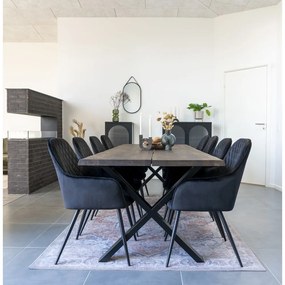 Stół z blatem z drewna dębowego 95x240 cm Toulon – House Nordic