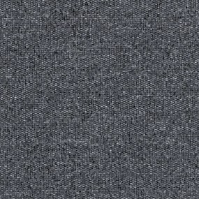 Ciemnoszare tapicerowane łóżko ze stelażem 90x200 cm Basti – Ropez