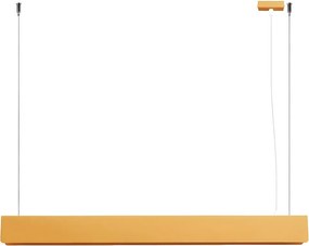 Lampy Wiszące Nowoczesny Spark, Stal - 1 Źródło - L.100 X H.120 Cm - Złoty