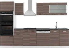 Aneks kuchenny szlachetny szary/biały 300x60x81.6 r-line