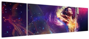 Obraz mistycznej kobiety (170x50 cm)