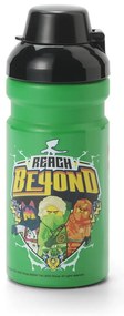 Zielona butelka dla dzieci 390 ml Ninjago – LEGO®