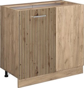 Szafka narożna dąb rzemieślniczy 86x46x81.6 r-line