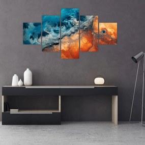 Obraz - Woda i ogień (125x70 cm)