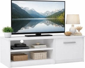 Biała szafka RTV do salonu G9-E08