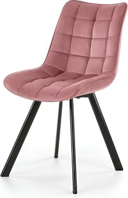 Krzesło tapicerowane K332 VELVET cynamonowe