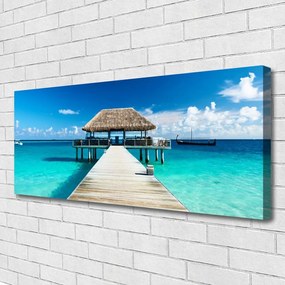 Fotoobraz na płótnie Monumentalny Most nad Cieśniną