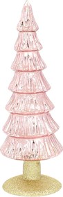 Dekoracja Pink Christmas Tree 28cm