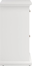 Komoda pokojowa Paris 3+3, kolor biały mat