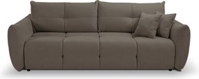 Masseno Sofa MODA z funkcją spania i pojemnikiem na pościel - Brązowy - WIND 21