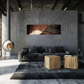 Obraz maszyny do pisania (170x50 cm)