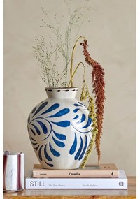 Kremowy kamionkowy wazon (wysokość 24 cm) Heikki – Bloomingville