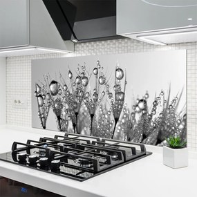 Panel Szklany Botaniczna Forma Abstrakcyjna