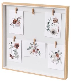 Naturalna ramka ścienna 43x43 cm – Casa Selección