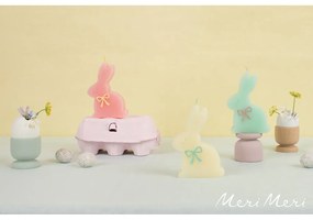 Wielkanocne świece zestaw 3 szt. czas palenia 2 h Bunny – Meri Meri