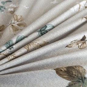 PrzytulneMieszkanie.pl PrzytulneMieszkanie.pl Pościel z mikroflanelu KWIANO szara Rozmiar pościeli: 70 x 90 cm | 140 x 200 cm