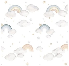 Tapeta dziecięca z włókniny 50 cm x 280 cm Rainbow – Dekornik
