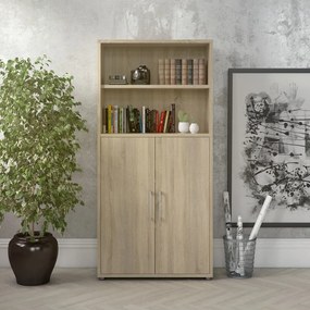 Regał modułowy w dekorze dębu 89x189 cm Prima – Tvilum