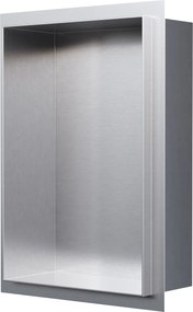 Półka wnękowa ścienna ze stali nierdzewnej NT203010X