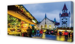 Zdjęcie na płótnie Świąteczny Rynek w Niemczech