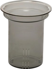 Dzbanek do zaparzania z szarego szkła TWISTED LIME, 800 ml