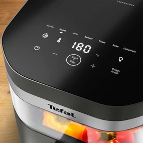 Ciemnoszara frytkownica beztłuszczowa Infrared EY832HE0 – Tefal