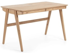 Biurko Kave Home Jakes Natural, 120x65 cm