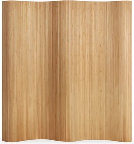 Parawan 200x250 cm Brązowy