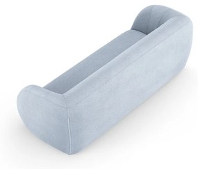 Jasnoniebieska sofa z materiału bouclé 230 cm Essen – Cosmopolitan Design