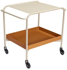 Metalowy barek na kółkach 47x66 cm Push – Hübsch