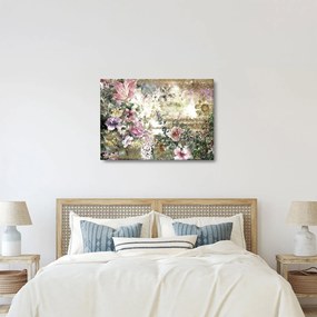 Obraz - Designerskie kwiaty (70x50 cm)