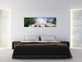 Obraz wodospadu Iguassu (170x50 cm)