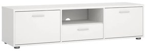 Biała szafka pod TV 147x38 cm Media – Tvilum