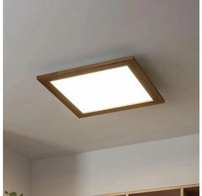 Brilagi - LED Plafon SLIMFRAME WOOD LED/36W/230V 49,5x49,5 cm brązowy