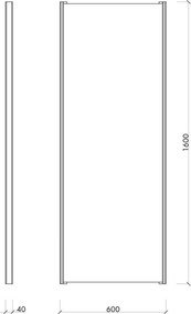 Lustro z drewnianą ramą ścienne 60x160 cm Lun – noo.ma