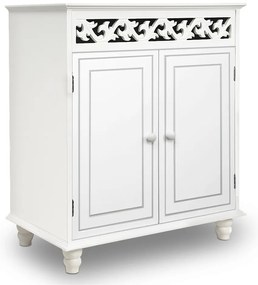 Casaria Komoda JERSEY, 76 x 65 x 35cm, biała